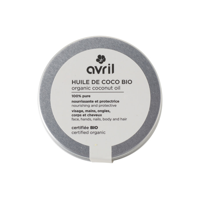 Huile de coco Certifiée bio - Huile végétale 100 ml