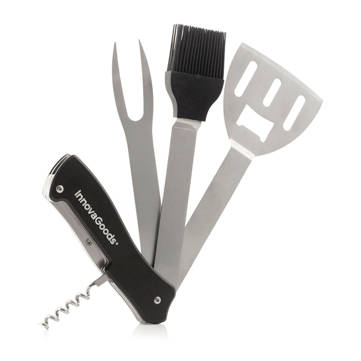 Set de Utensilios para Barbacoa 5 en 1 BBKit InnovaGoods