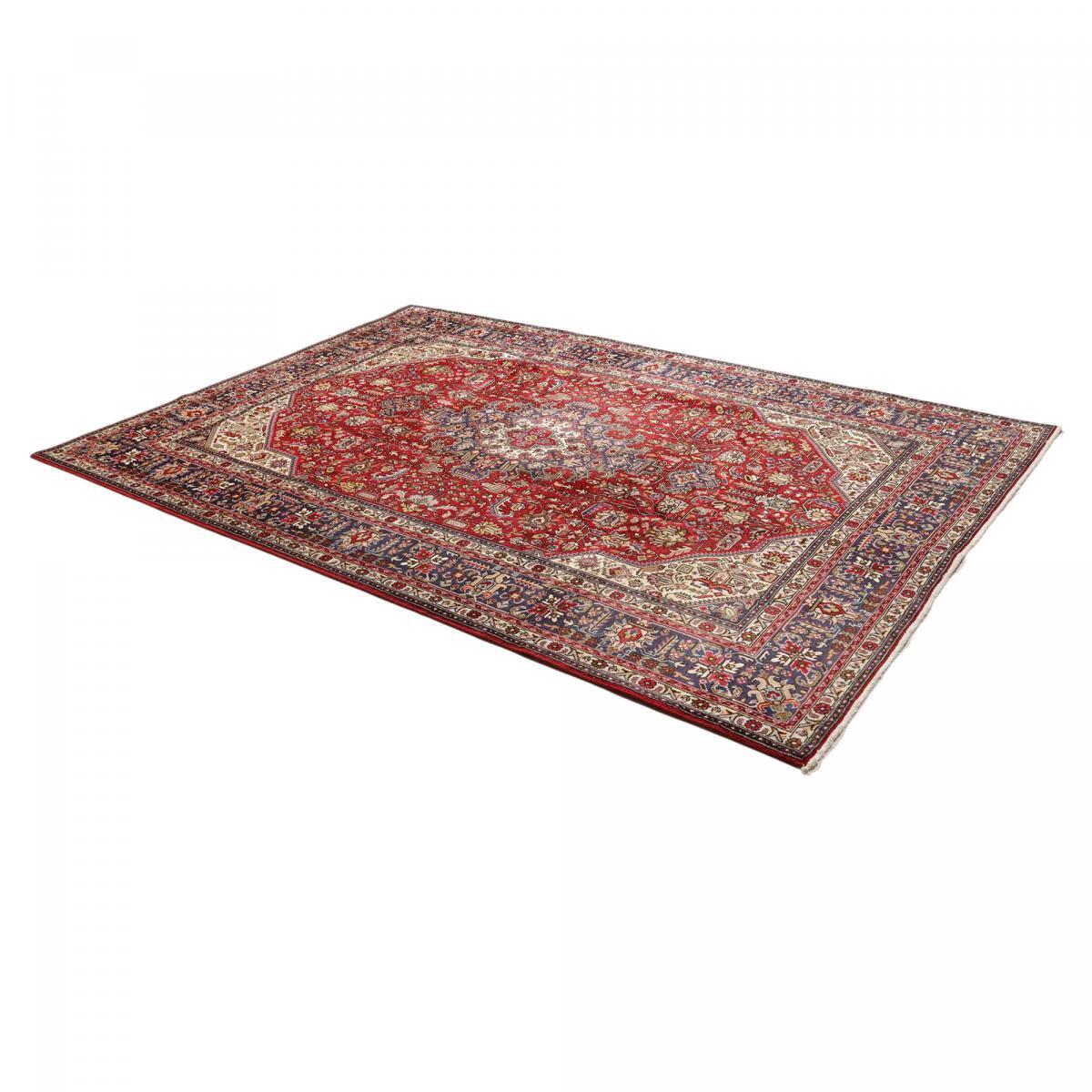 Tapis d'orient oriental, noué main, laine et soie, ARAJU