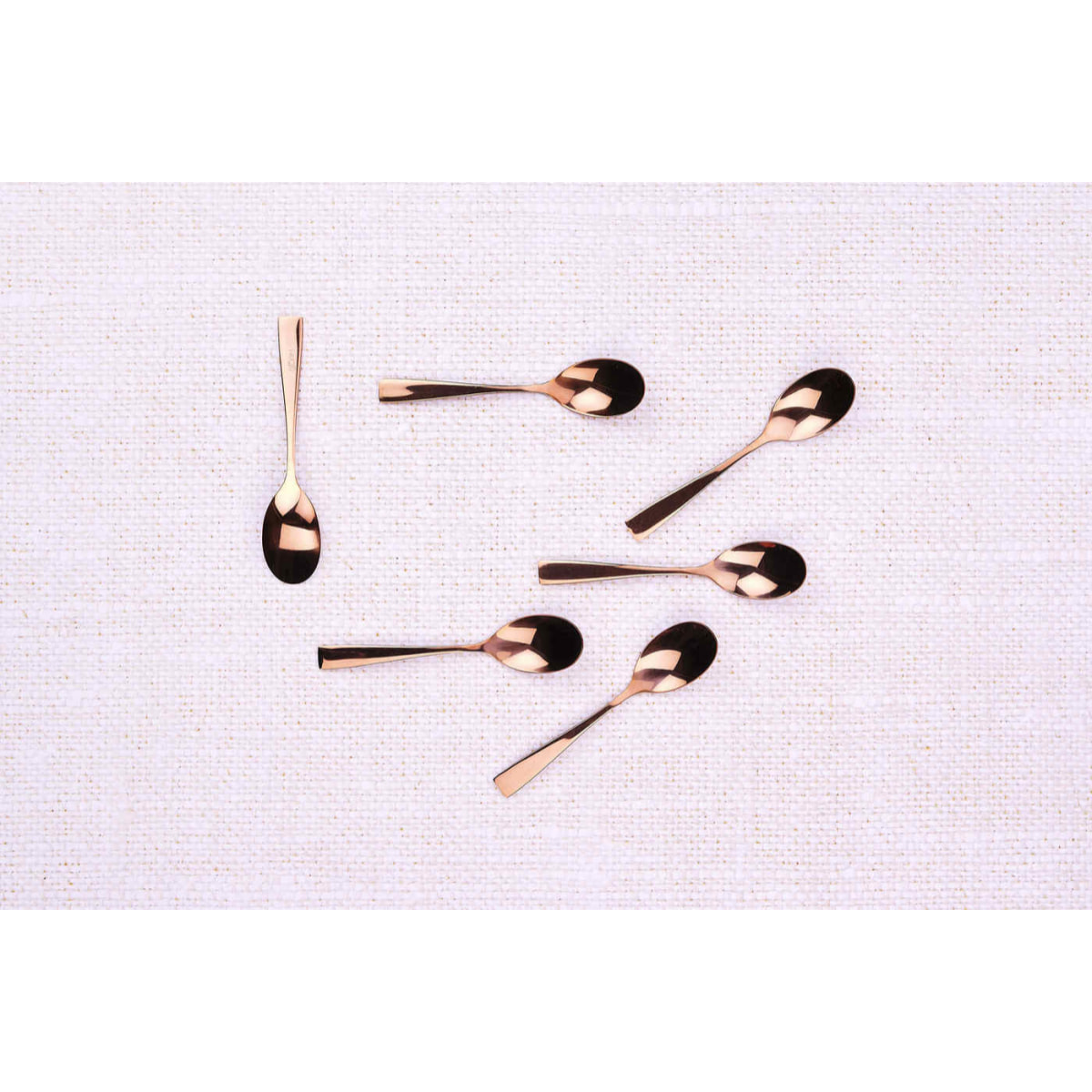 Coffret 6 petites cuillères SVEN - Copper