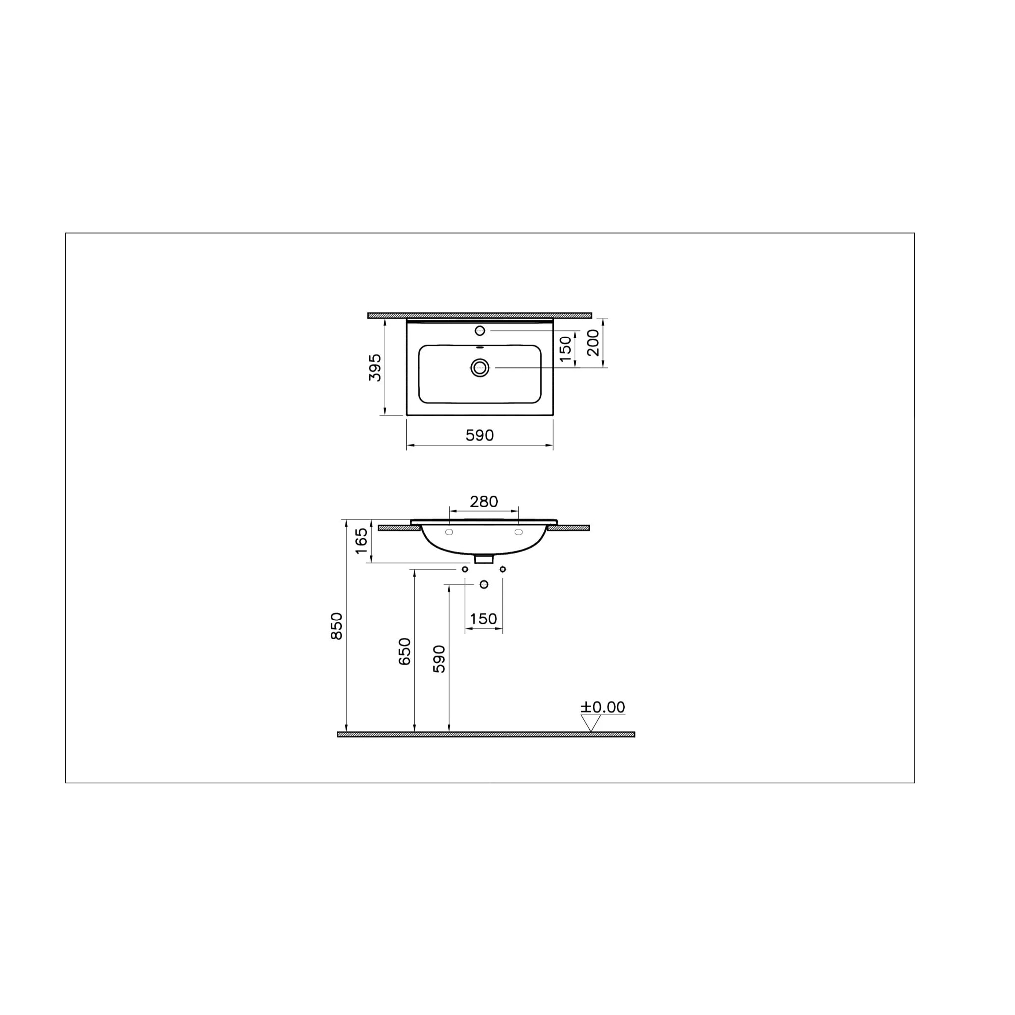 Mia Vasque à encastrer pour MIASET60 (7461L003-0001)