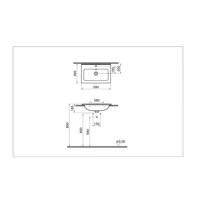 Mia Vasque à encastrer pour MIASET60 (7461L003-0001)