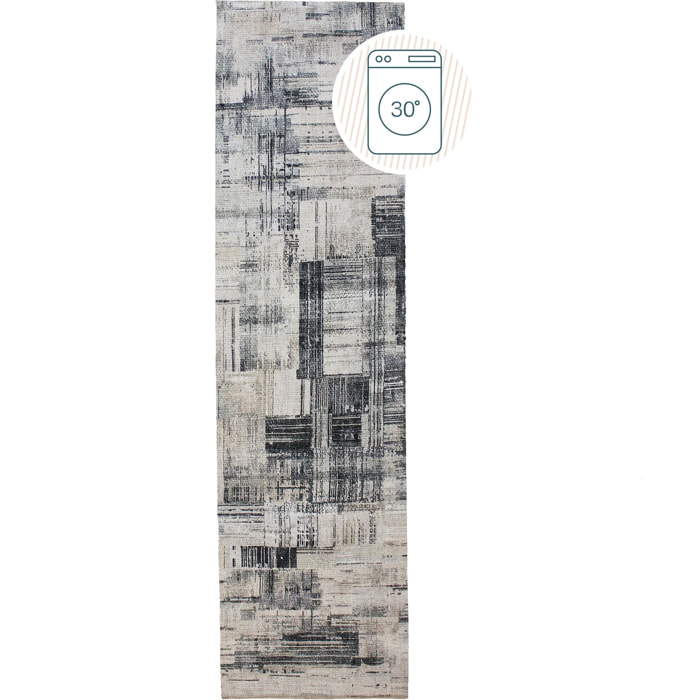 Tapis lavable de couloir  SILAS