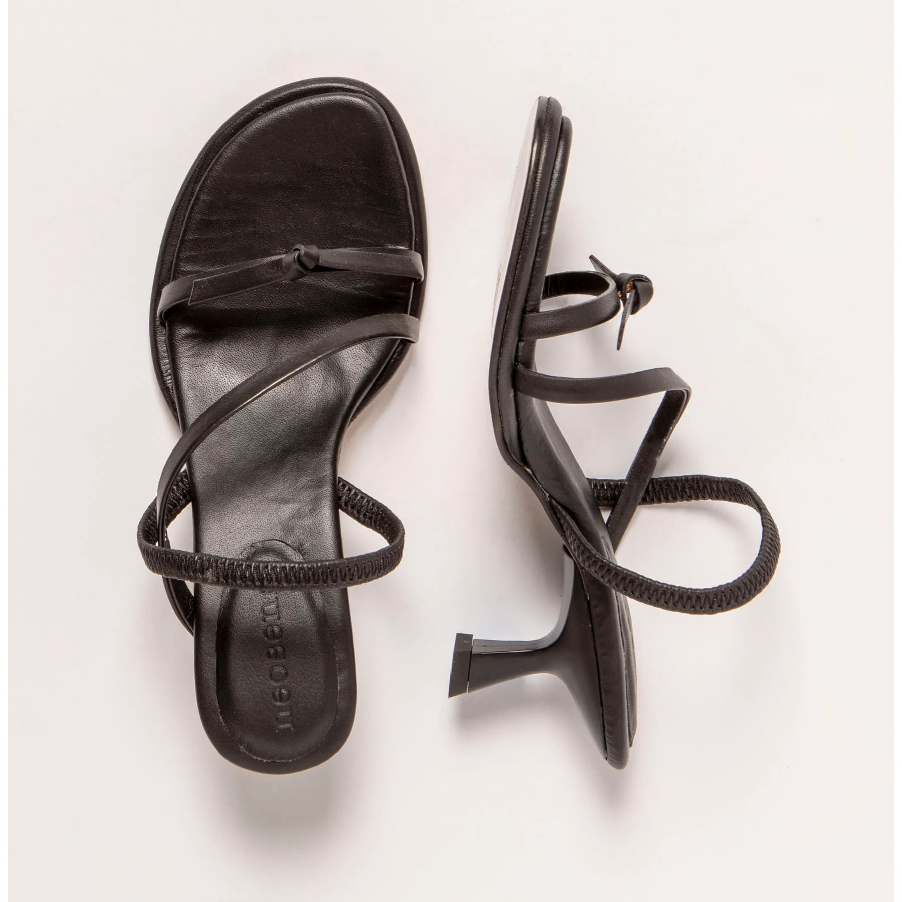 Sandalias S3167 CRISTAL BLACK/ GODELLO color Black