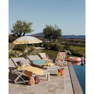 Table d'appoint Elder beige 35,5x30x45,5cm