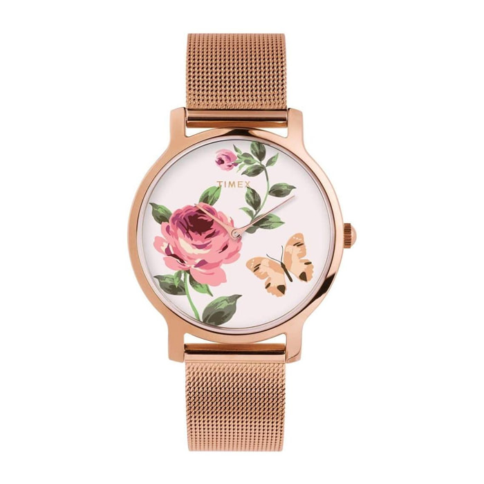 Orologio Timex FULL BLOOM Acciaio Rosè