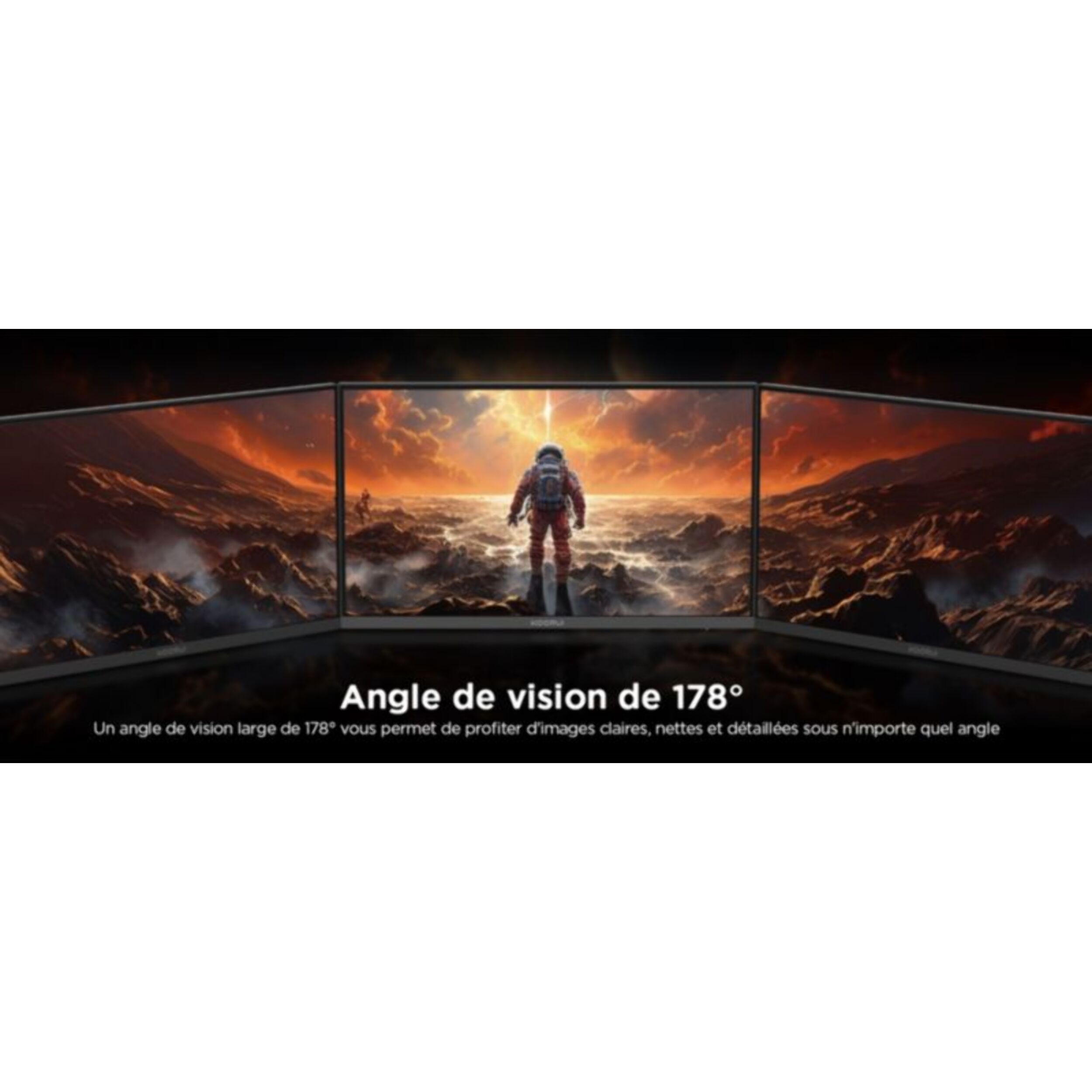 Ecran PC Gamer KOORUI G2411P 24" Full HD 200Hz IPS HDR 400