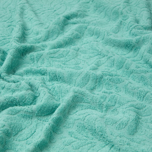 Juego toallas de baño hojis agua marina Hojis color agua marina