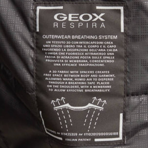 Abrigos Hombre de la marca GEOX  modelo M CLINTFORD LONG JKT Black