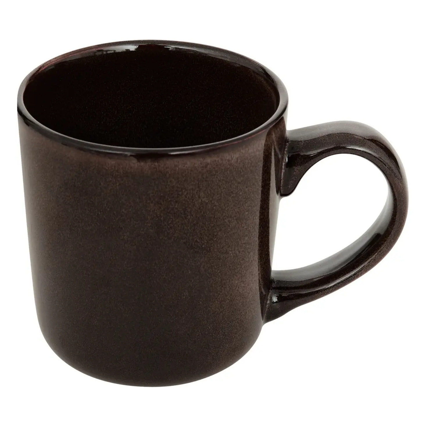 Mug Terre inconnue marron tonka L13,5xp9,2xH10cm