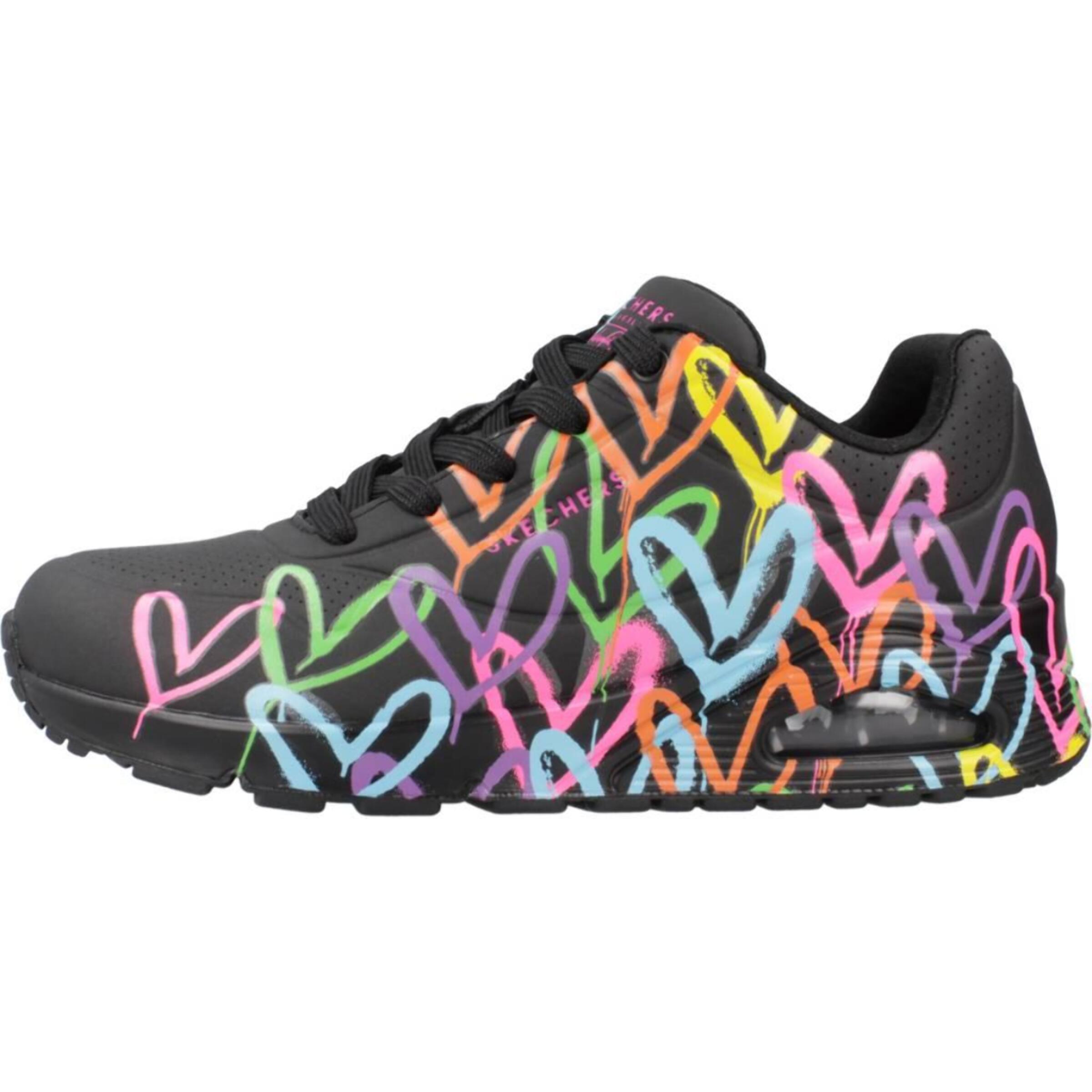 Sneakers De  Mujer Uno Negro