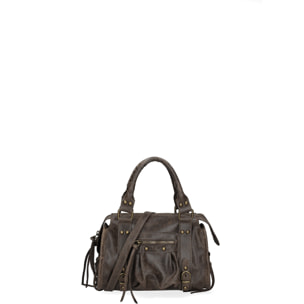 Borsa a spalla da donna - Modello Erisia - Vera pelle - 25.0 x 15.0 x 10.0 cm