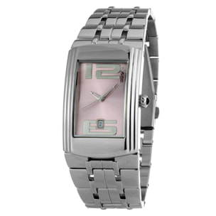 Reloj Chronotech CT7017L Mujer Analogico Cuarzo con Correa de Acero