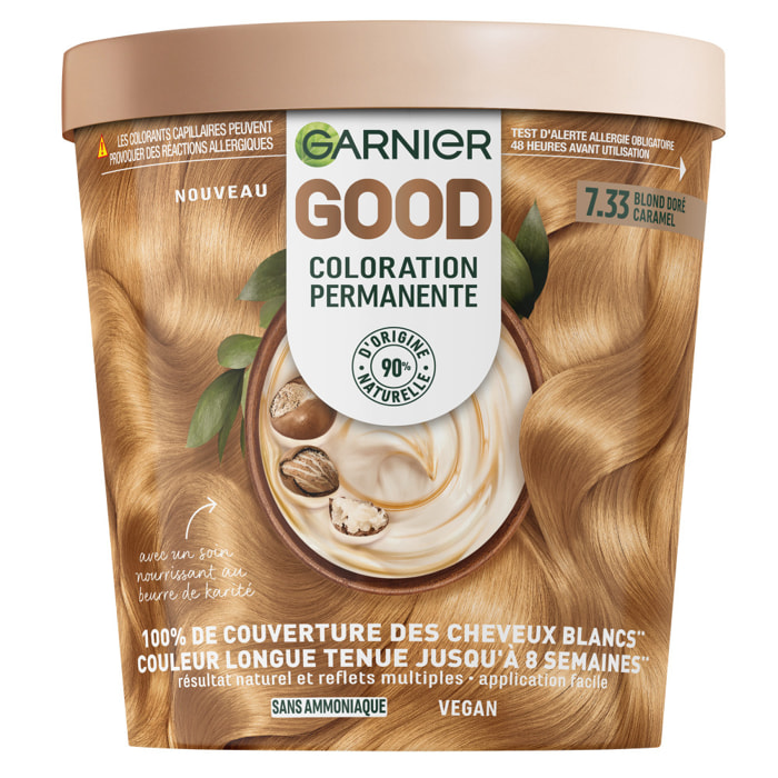 Garnier Good Coloration 7.33 Blond Doré Caramel