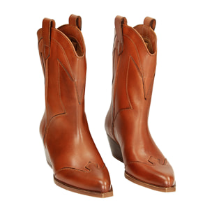 Texani cognac in pelle