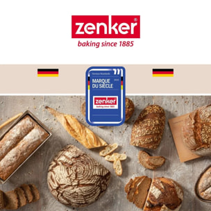 Lot de 2 plaques à pâtisserie perforées en inox Zenker Special Cooking