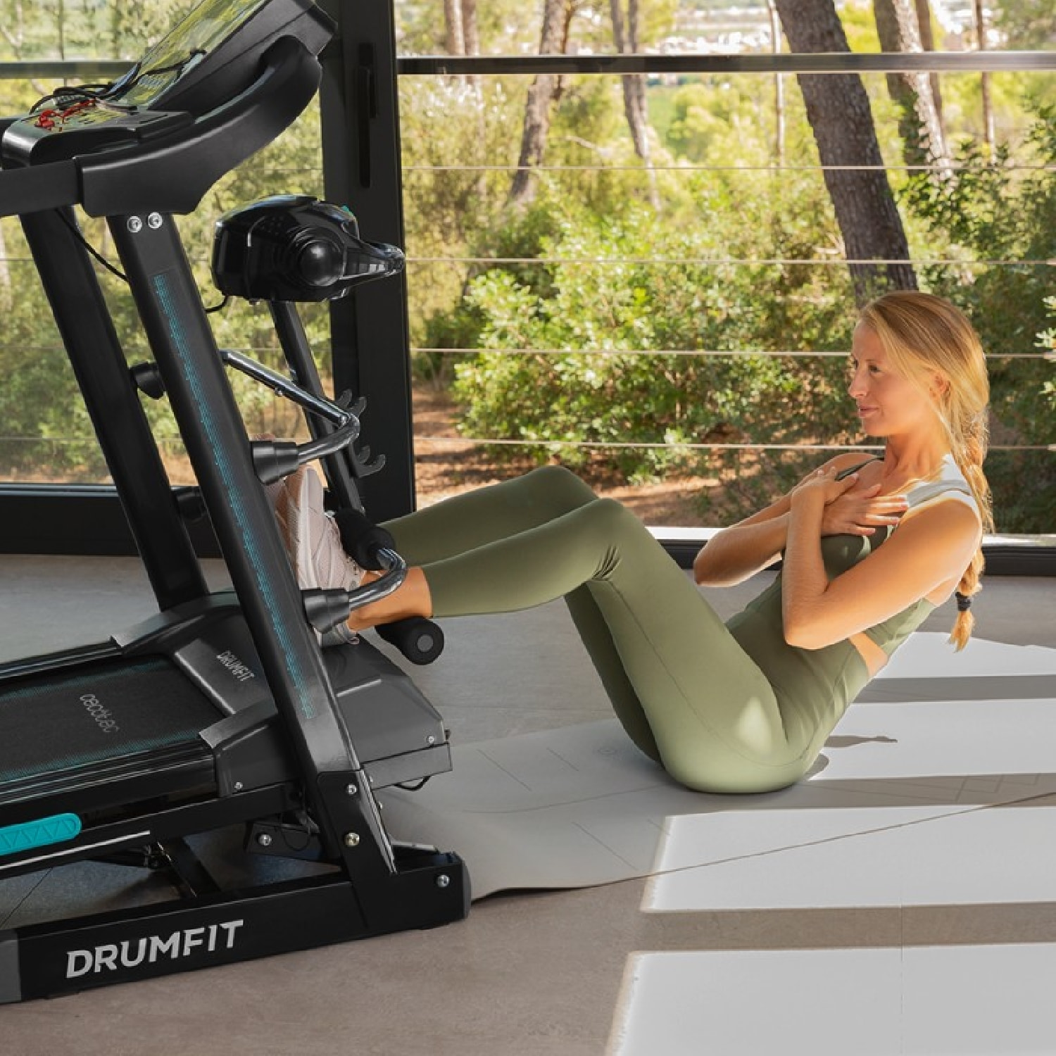 Cecotec Tapis de course DrumFit WayHome 1600 Obelia Pro
