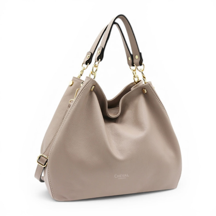 Borsa a mano Cheval Firenze Taylor Taupe