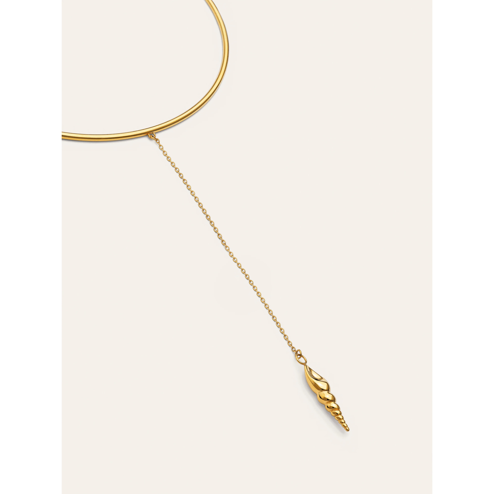 Collana Ítaca Acciao Placcato Oro
