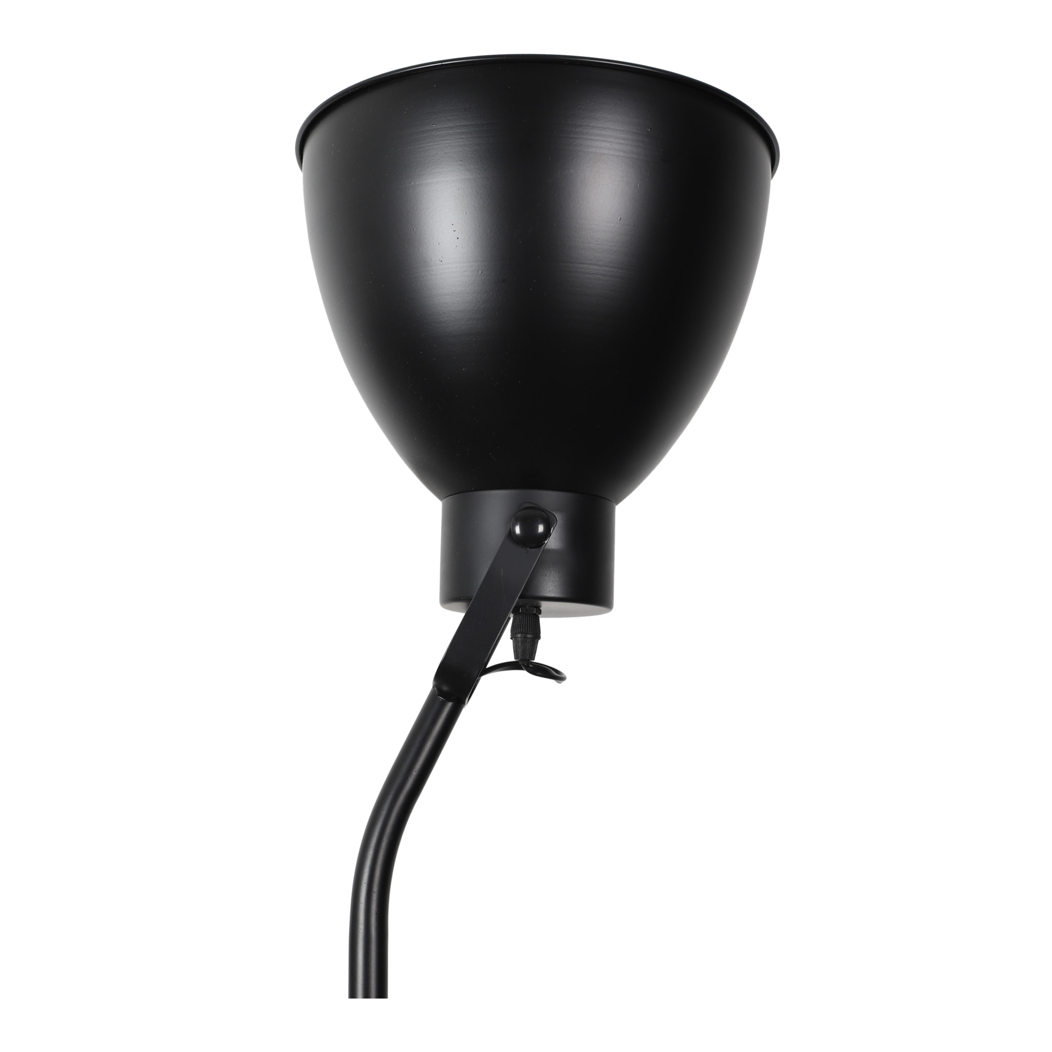 Lampadaire Metal Indus Noir H170cm