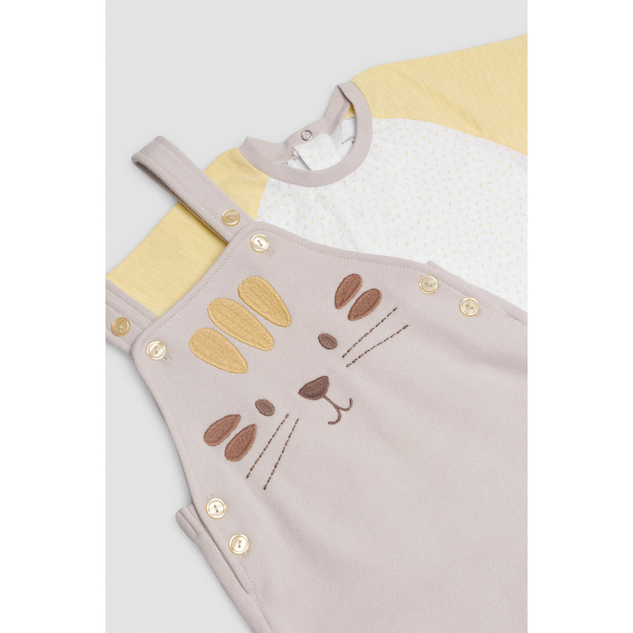 Set maglietta senza maniche e pantaloncini Tiger per neonati