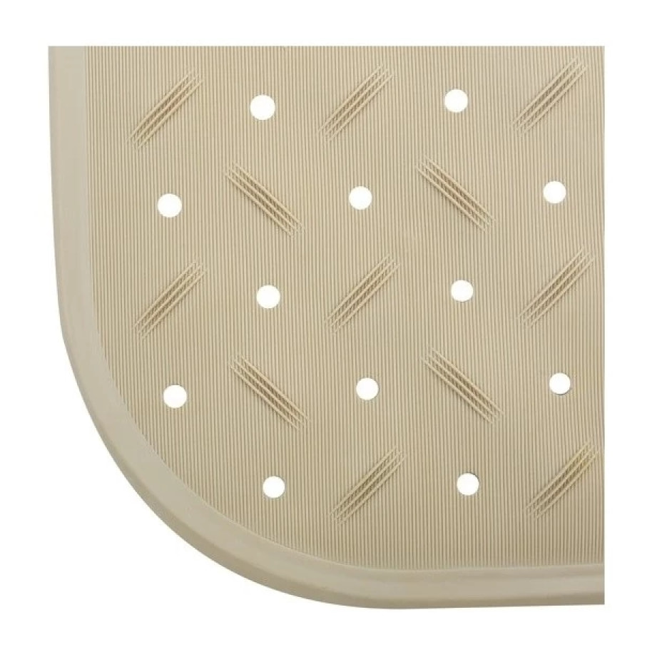 Tapis Fond de baignoire antidérapant Caoutchouc CLASS 36x76cm Beige MSV
