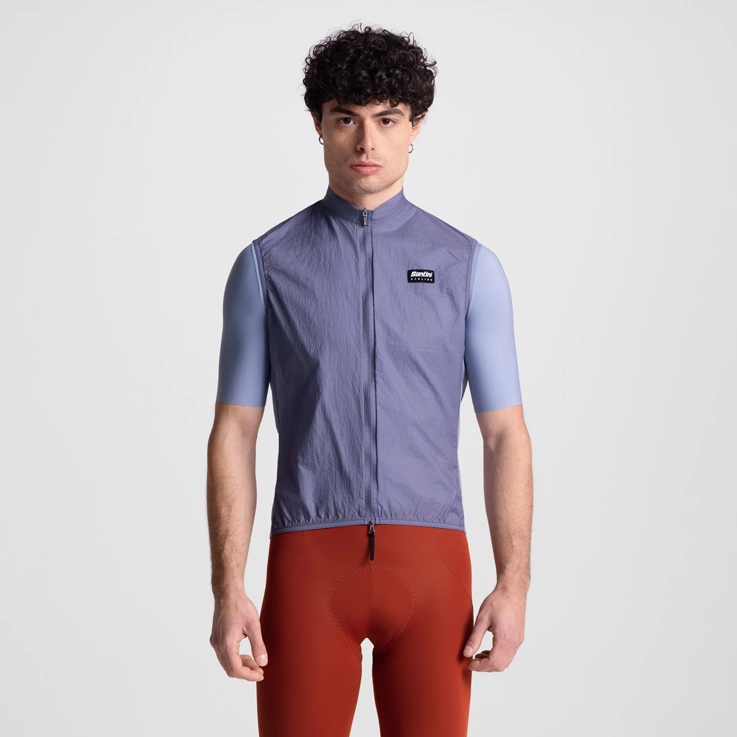 Ready To Ride Gilet Coupe-vent - Bleu Poudré