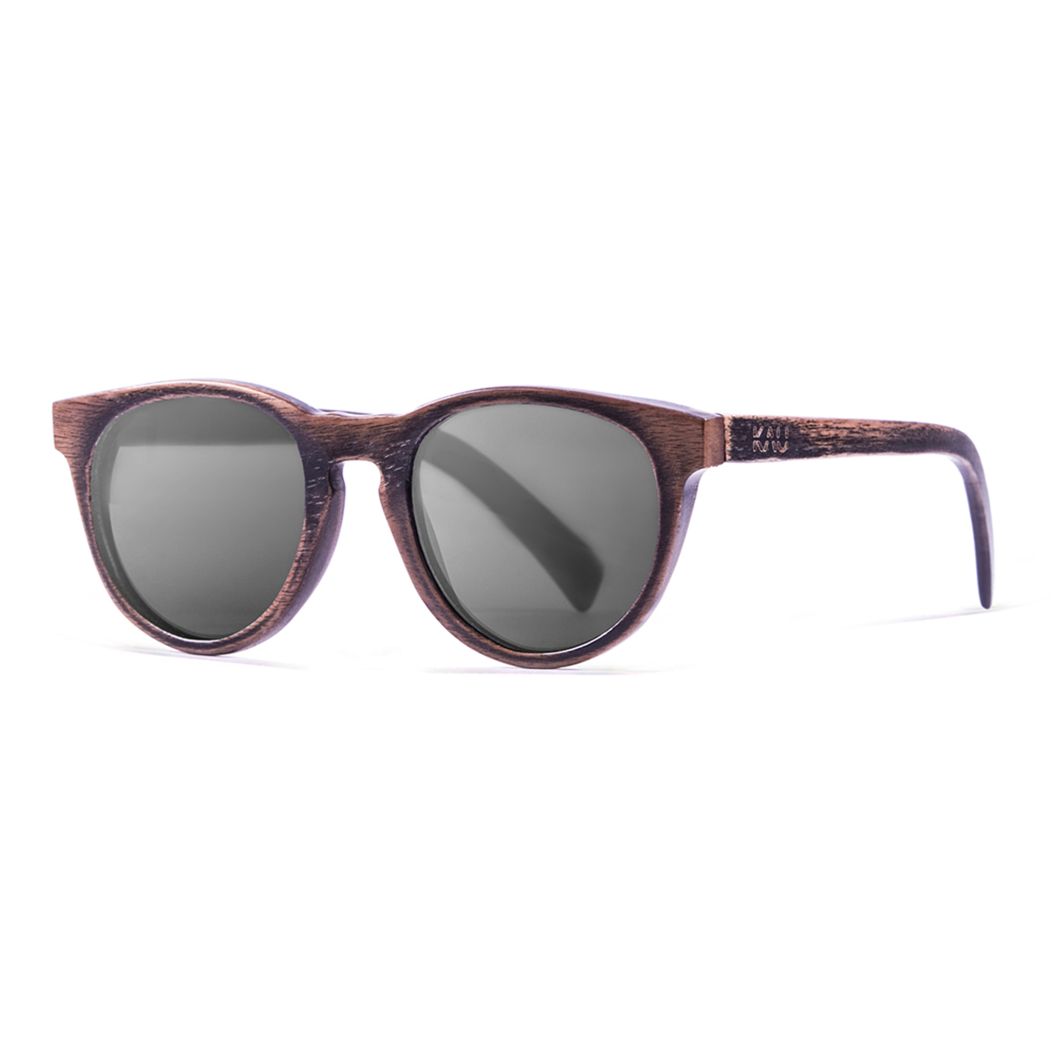 Gafas de sol KAU BERLIN - De madera de ébano / Ahumada