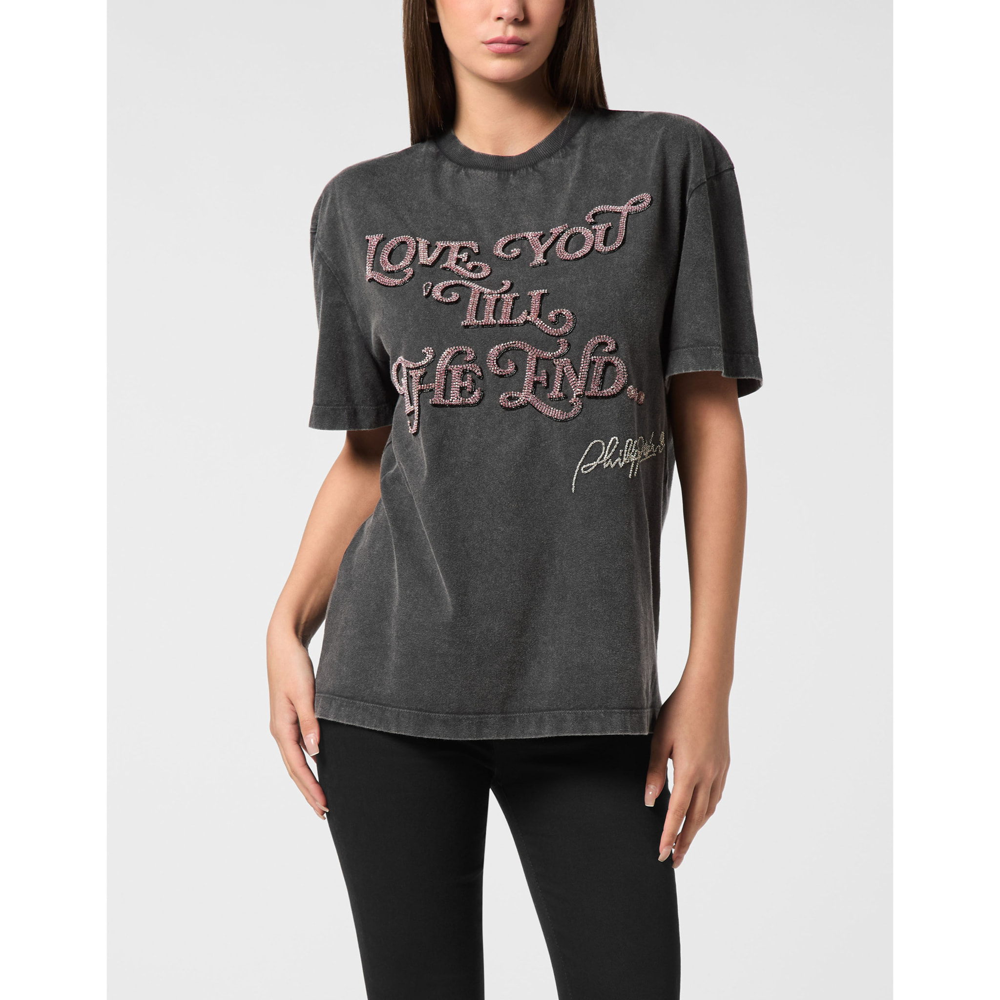 PHILIPP PLEIN Camiseta Hombre Fit LOVE