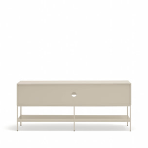 Mueble de televisión Otto 2 puertas y 2 cajones teja y roble