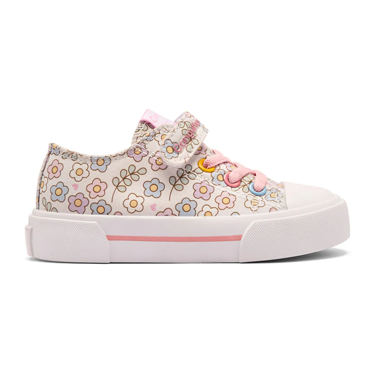 Sneakers basse per neonati che si illuminano al buio, multicolore