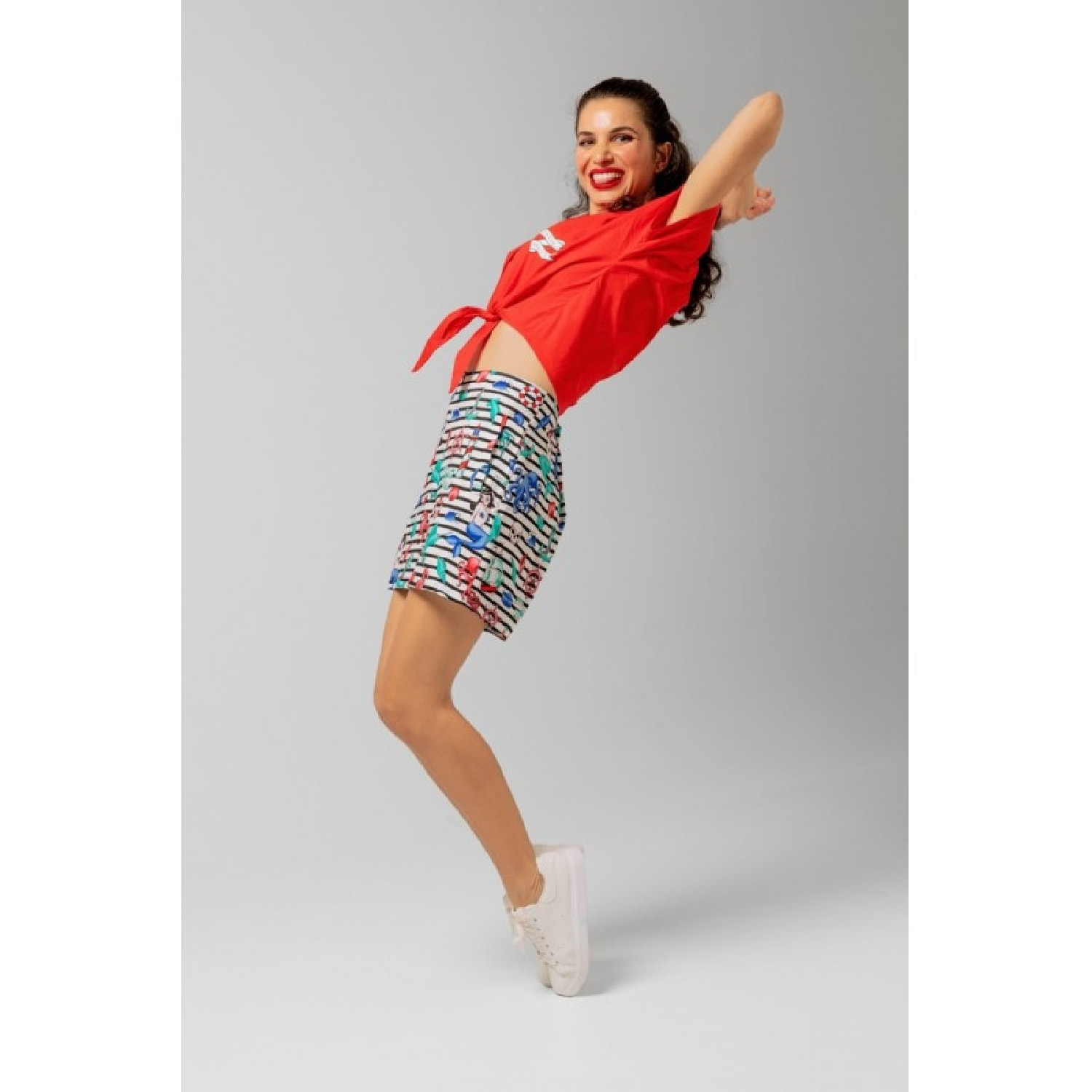 Falda trapecio - TAKE ME TO THE OCEAN