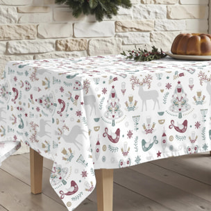 Nappe en résine Anti-tâches Merry Christmas 55
