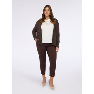 Fiorella Rubino - Camiseta de algodón con lentejuelas - Blanco