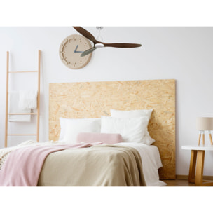 Ventilateur de plafond Réversible  Thermostat Dimmable Wifi Moteur à courant continu Toits en pente Télécommande Lumière à trois tons Hypersilence Mémoire