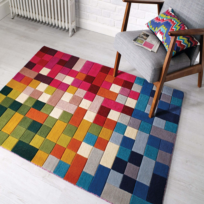 Tapis en laine LUCEA Multicolore
