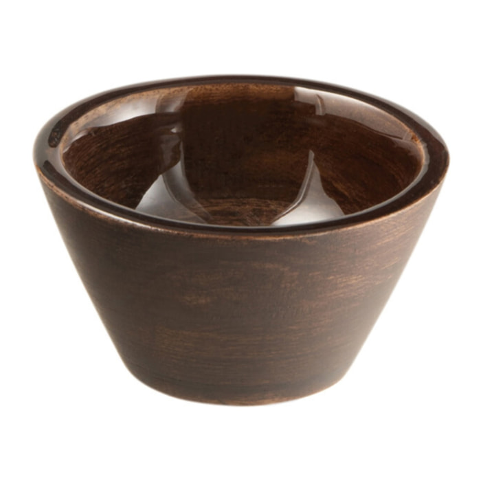 J-Line bol - bois - brun - small - 2 pièces