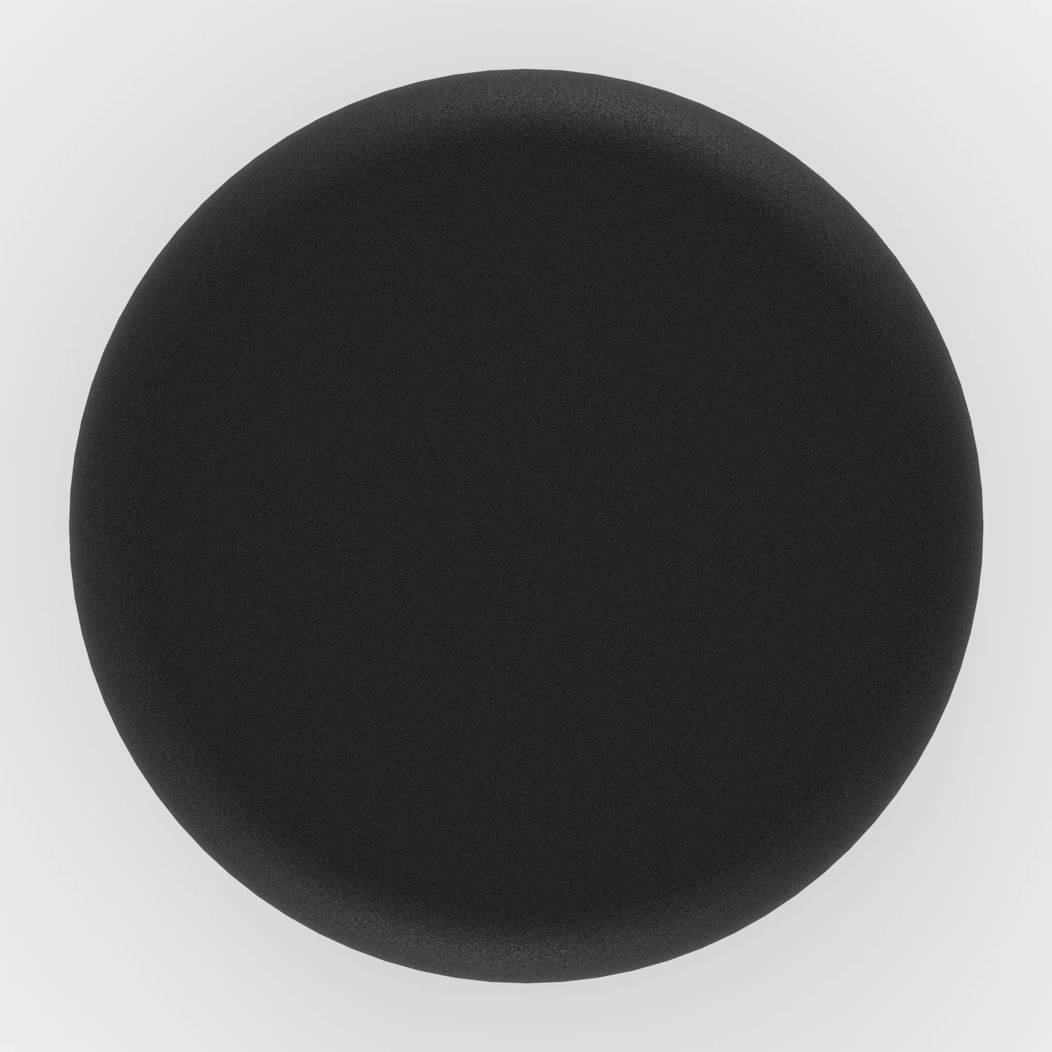 Table d'appoint ronde en métal noir D35 cm - Cléo