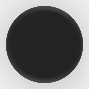 Table d'appoint ronde en métal noir D35 cm - Cléo