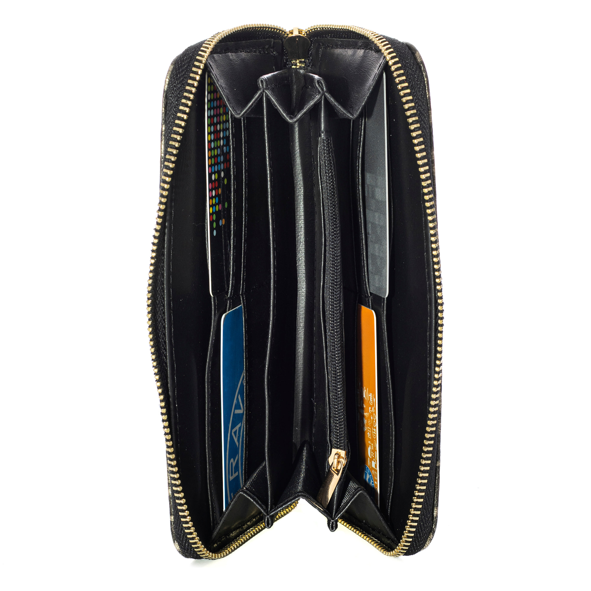 Avegno portafoglio donna, in vera pelle scamosciata con stampa animalier leopardata lucida.