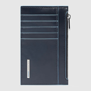 Piquadro Portacarte sottile con porta monete