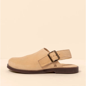Zapatos N5871 NOBUCK LAVADO CREAM/ ARENISCA color Cream