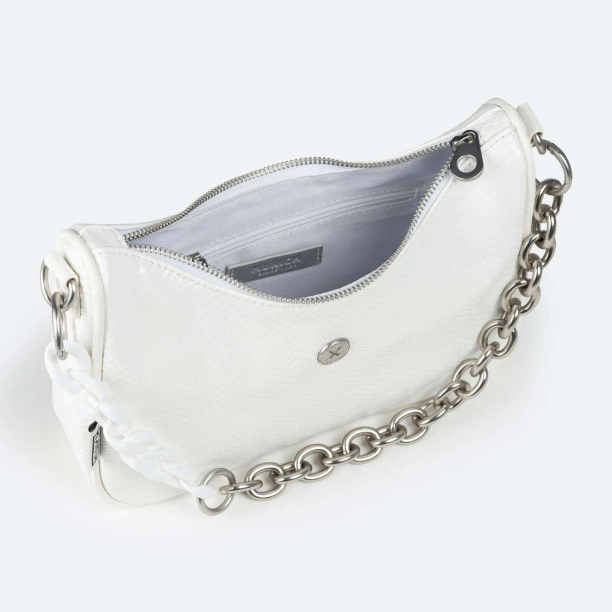 BOLSO SPLASH CROSSBODY BAGUETTE WHITE