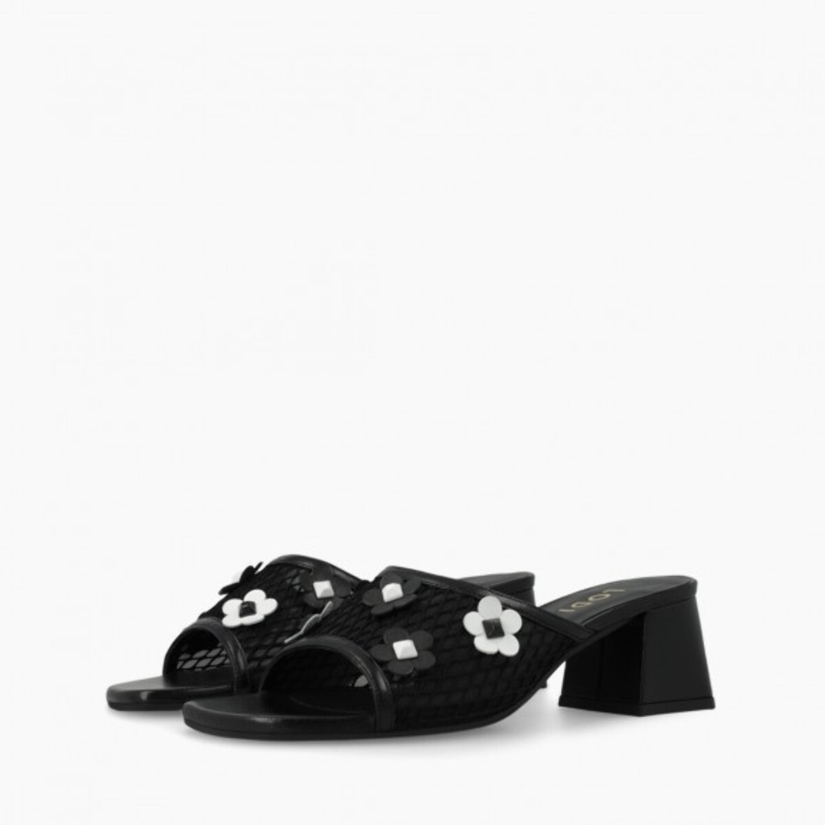SANDALIAS NEGRAS LUDES