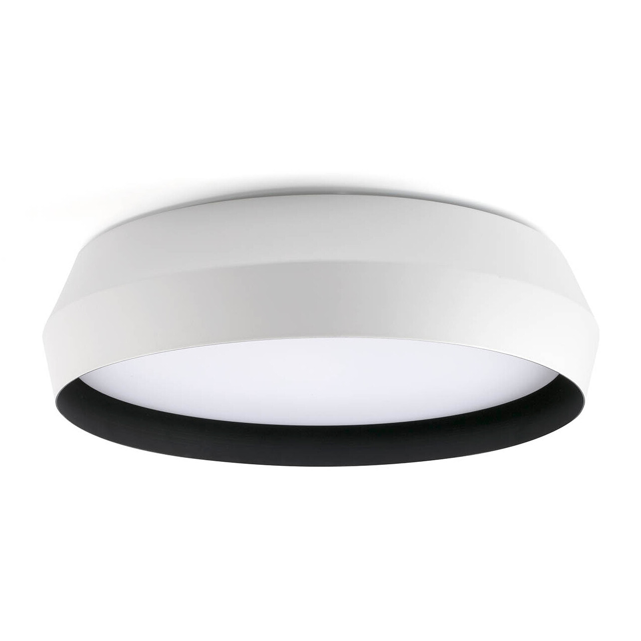 SHOKU 350 Lampe applique/plafonnier blanc/noir