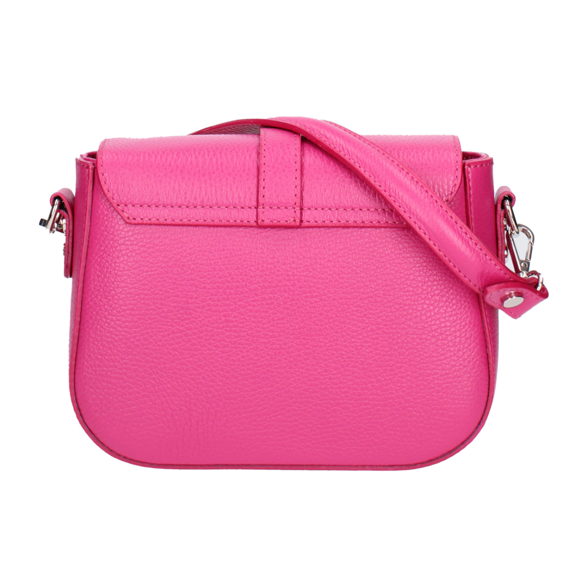 Borsa a spalla da donna In Vera pelle Made in Italy 21,5x22x6,5 cm