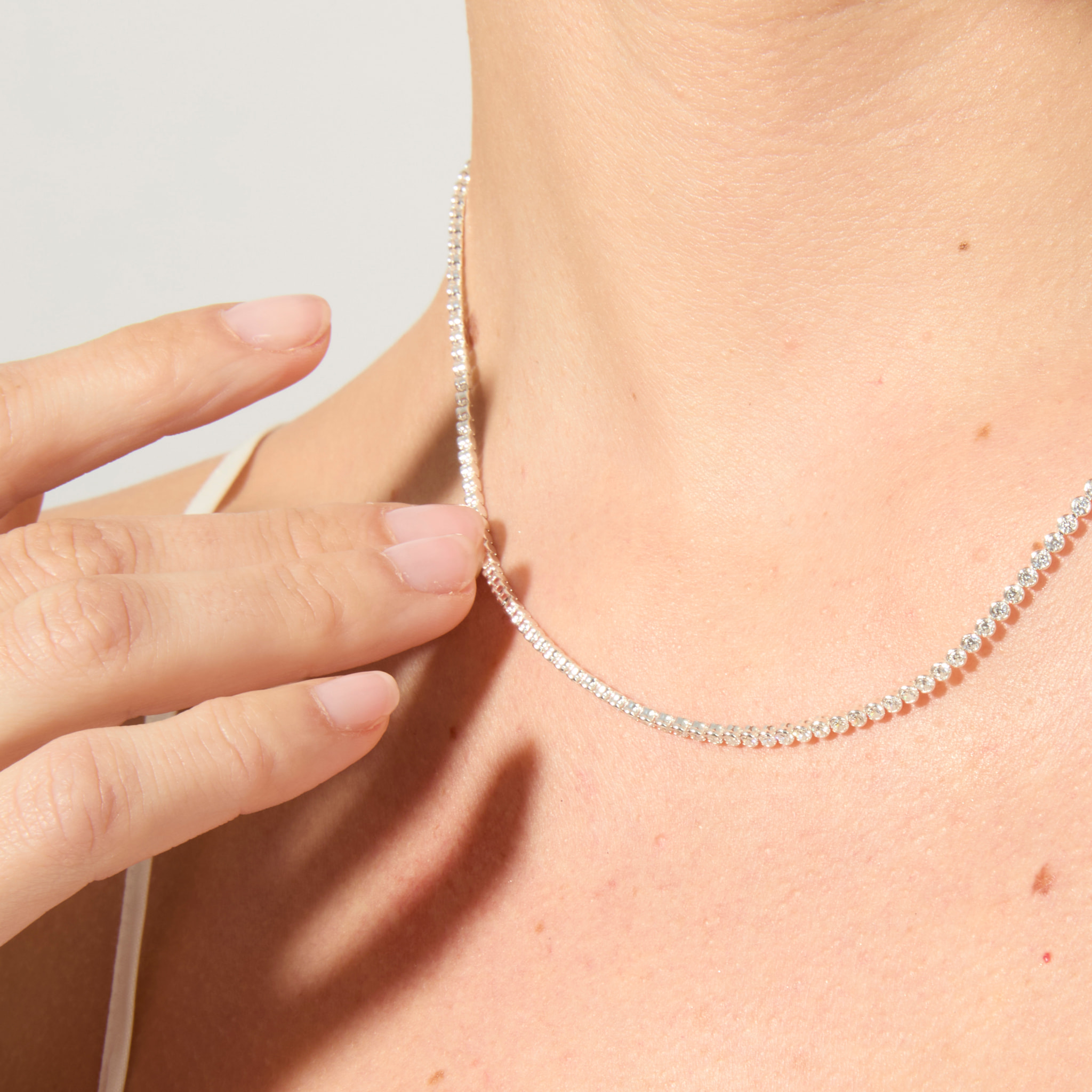 Collar Ekano acabado plata