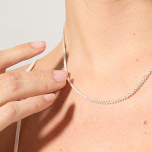 Collar Ekano acabado plata
