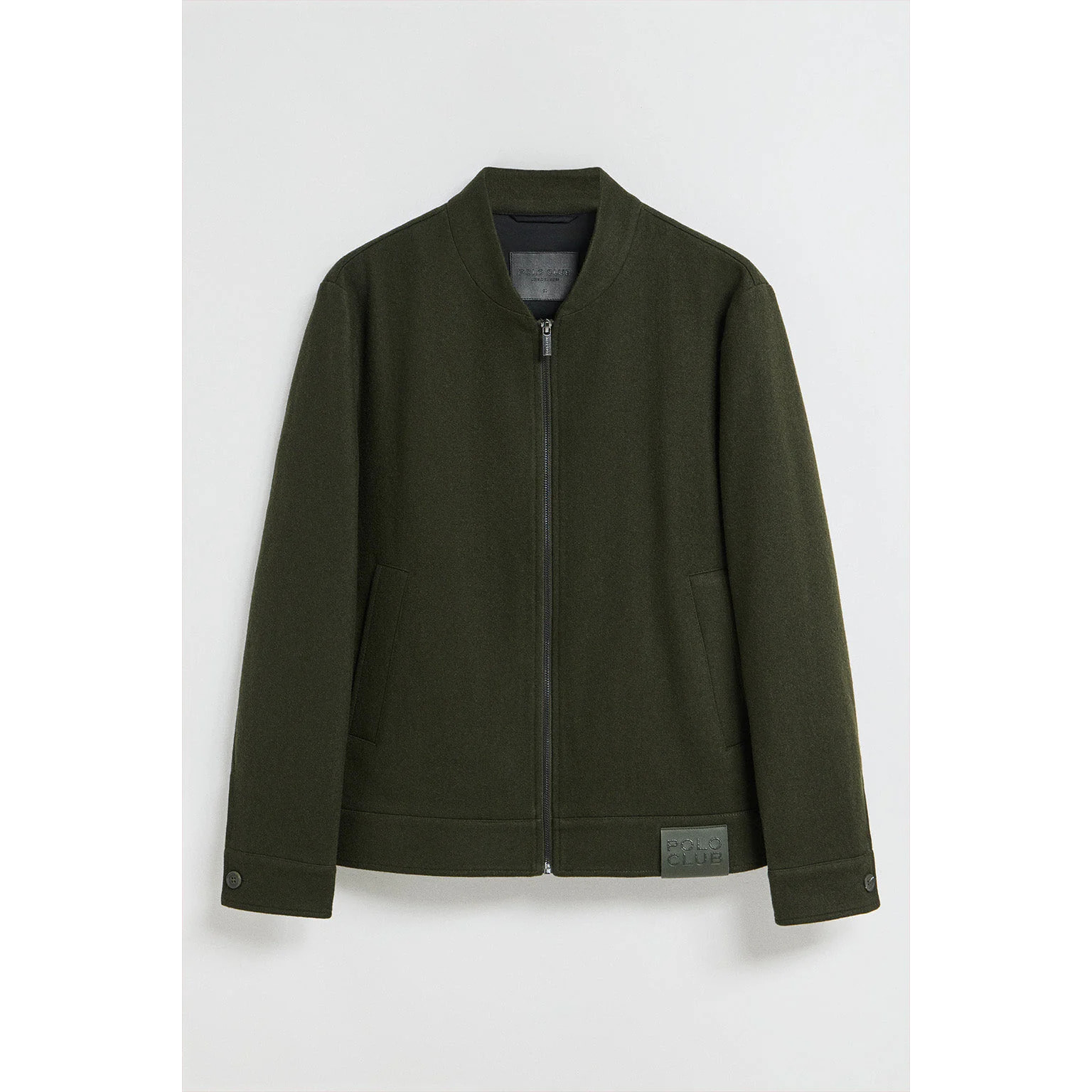 Bomber Exeter kaki con particolari Polo Club