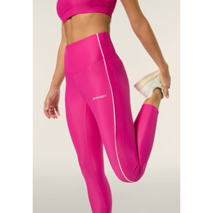 Leggings 7/8 Vita Alta con bordature a contrasto
